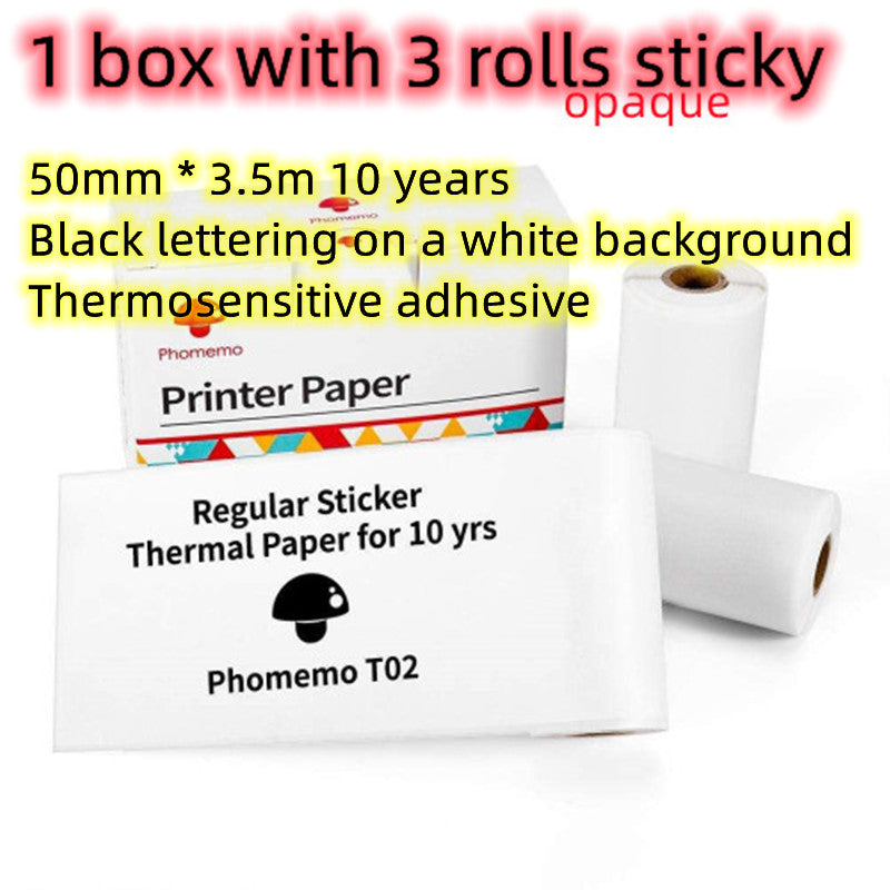 طابعة ملصقات حرارية محمولة بلوتوث للصور والبطاقات والأسئلة | Portable Mini Thermal Label Printer Home Photo Printer Bluetooth Mini Label Printer