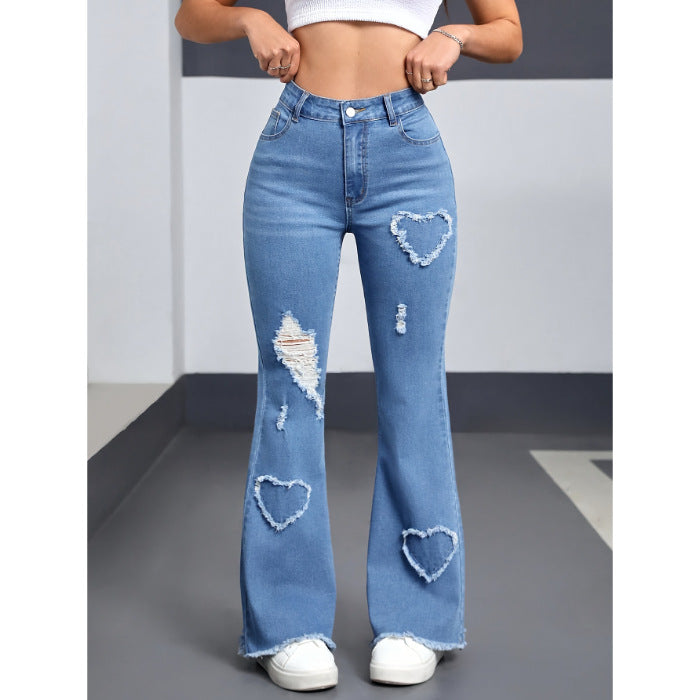 جينز نسائي كاجوال أنيق | Stylish Casual Denim Jeans For Women