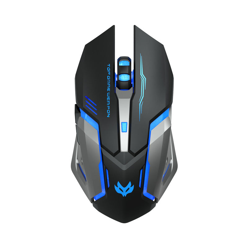 ماوس جيمينج لاسلكي صامت بشحن لاسلكي | Wireless Charging Silent Gaming Mouse Machinery