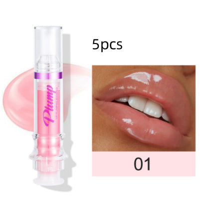 أحمر شفاه سائل لامع | New Tube Lip Rich Lip Color Liquid Lipstick Mirror