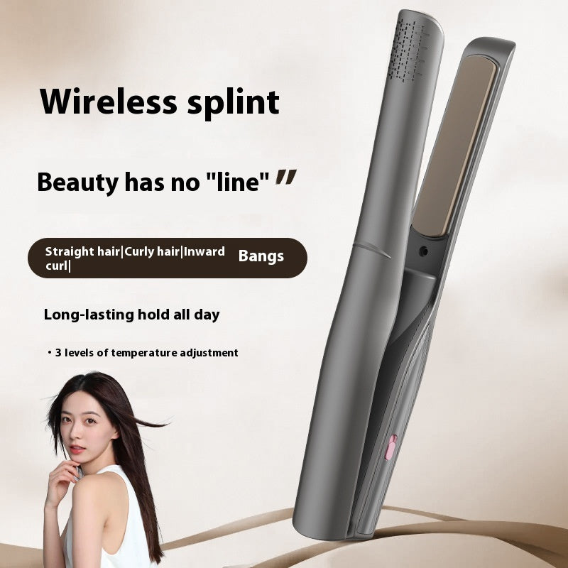 مكواة شعر محمولة بشحن USB | Radio Splint Hair Straightener Portable USB Charging