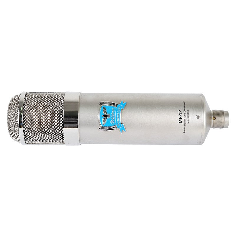 مايكروفون أنبوبي MK47 بحجرة كبيرة كلاسيكي للتسجيل الاحترافي | MK47 U47 Classic Large Diaphragm Tube Condenser Microphone
