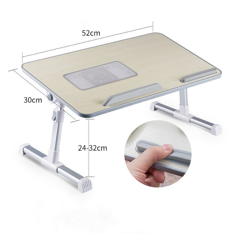 حامل لاب توب قابل للتعديل والطي للاستخدام على السرير | Adjustable Laptop Desk Stand Foldable Notebook Laptop Bed Table