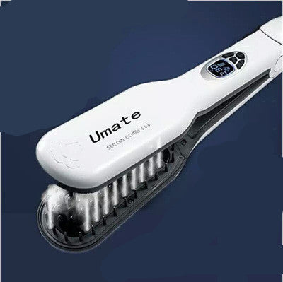 مكواة شعر بخاخ الماء ومشط | Steam Spray Hair Straightener Splint Comb Spray Hair Straightener
