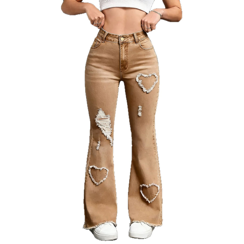 جينز نسائي كاجوال أنيق | Stylish Casual Denim Jeans For Women