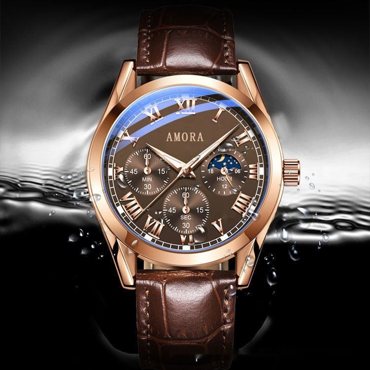 ساعة كوارتز مضيئة مقاومة للماء غير ميكانيكية | Luminous Quartz Nonmechanical Watch With Water Resistance