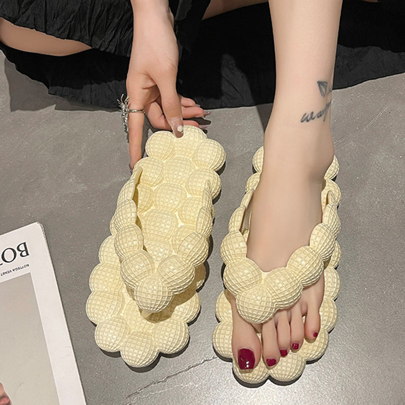 شباشب ببل نسائية صيفية للشاطئ والمنزل | Bubble Slippers Summer Flip-Flops Beach Sandals