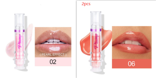 أحمر شفاه سائل لامع | New Tube Lip Rich Lip Color Liquid Lipstick Mirror