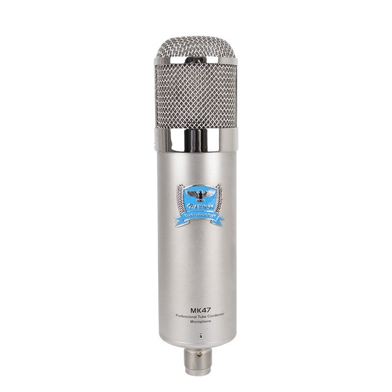 مايكروفون أنبوبي MK47 بحجرة كبيرة كلاسيكي للتسجيل الاحترافي | MK47 U47 Classic Large Diaphragm Tube Condenser Microphone