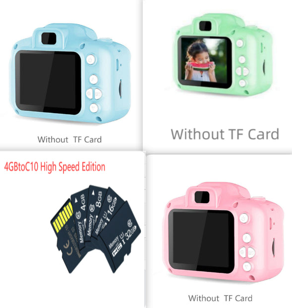 كاميرا رقمية HD مقاومة للماء للأطفال 800W بكسل | Children's HD 8MP Waterproof Digital Camera 2.3 inch Screen USB
