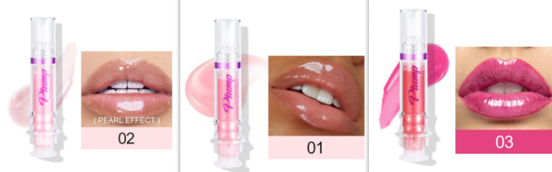 أحمر شفاه سائل لامع | New Tube Lip Rich Lip Color Liquid Lipstick Mirror