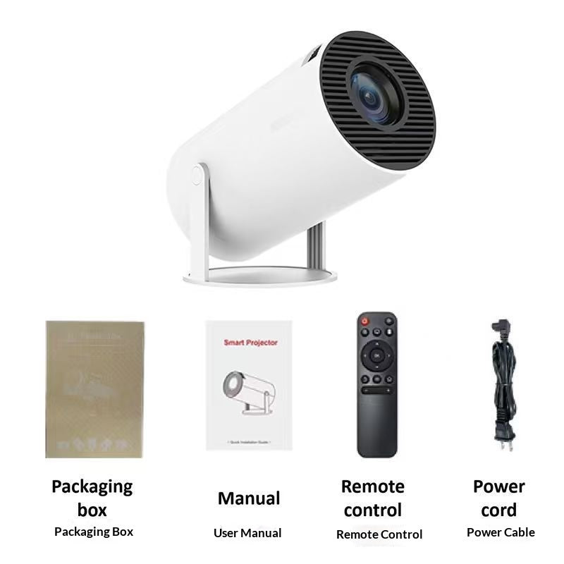 جهاز عرض ذكي مصغر HY300 | HY300 Mini Smart Home Projector