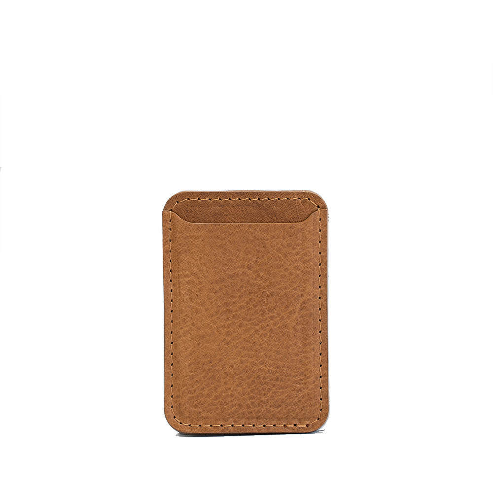محفظة جلد طبيعي متوافقة مع MagSafe صناعة يدوية أوروبية | Full-Grain Leather Wallet Compatible with MagSafe Classic