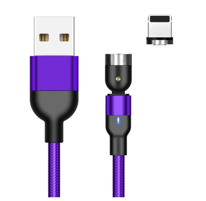 كابل شحن مغناطيسي دوار 360 درجة سريع الشحن | Essager Rotate Magnetic Cable 360 Degree USB Type C Fast Charging