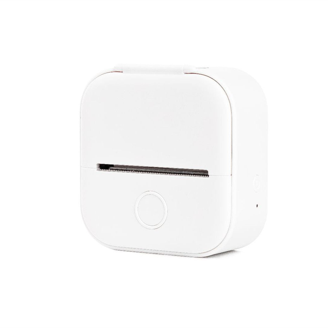 طابعة ملصقات حرارية محمولة بلوتوث للصور والبطاقات والأسئلة | Portable Mini Thermal Label Printer Home Photo Printer Bluetooth Mini Label Printer