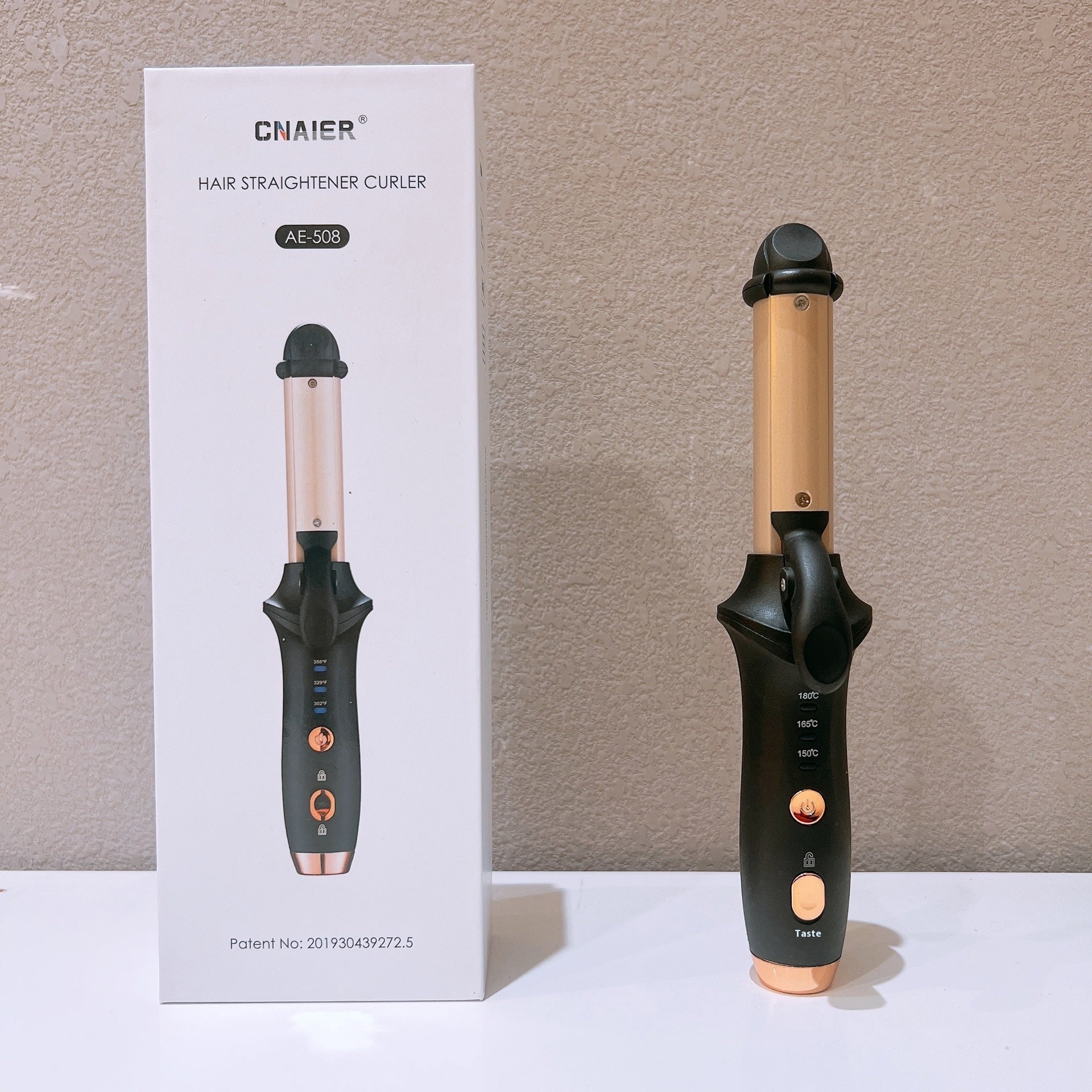 مكواة شعر 2 في 1 للفرد والتمويج | Two-in-one Hair Curler Hair Curler And Straightener Dual-use Bangs Hair Curler