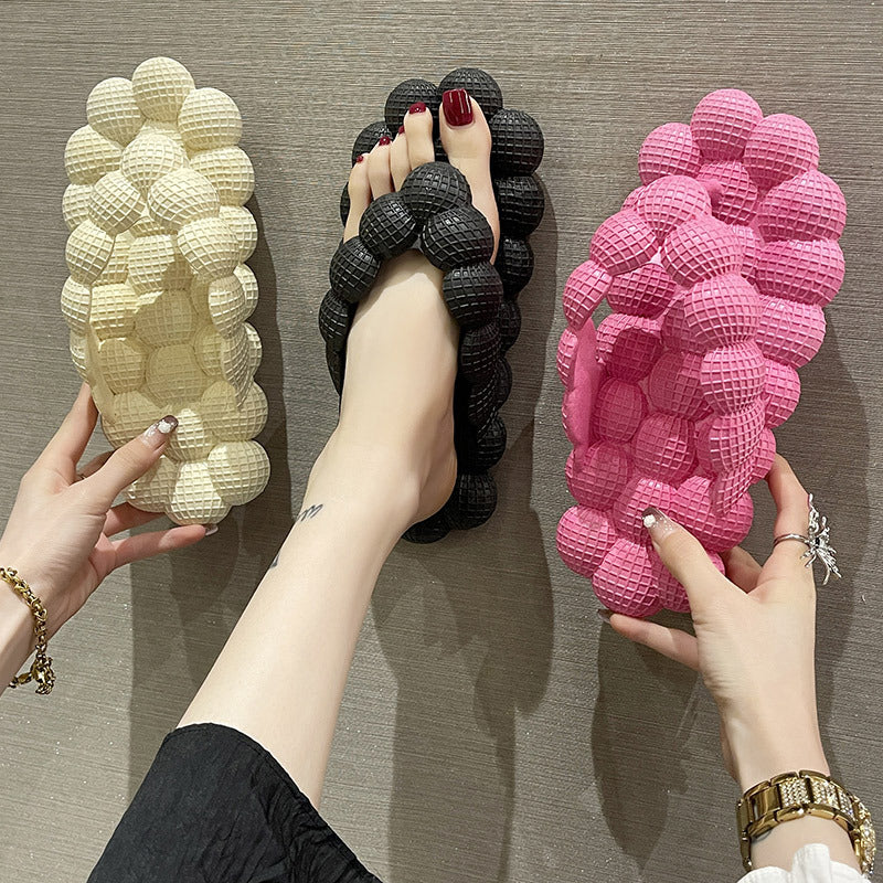 شباشب ببل نسائية صيفية للشاطئ والمنزل | Bubble Slippers Summer Flip-Flops Beach Sandals