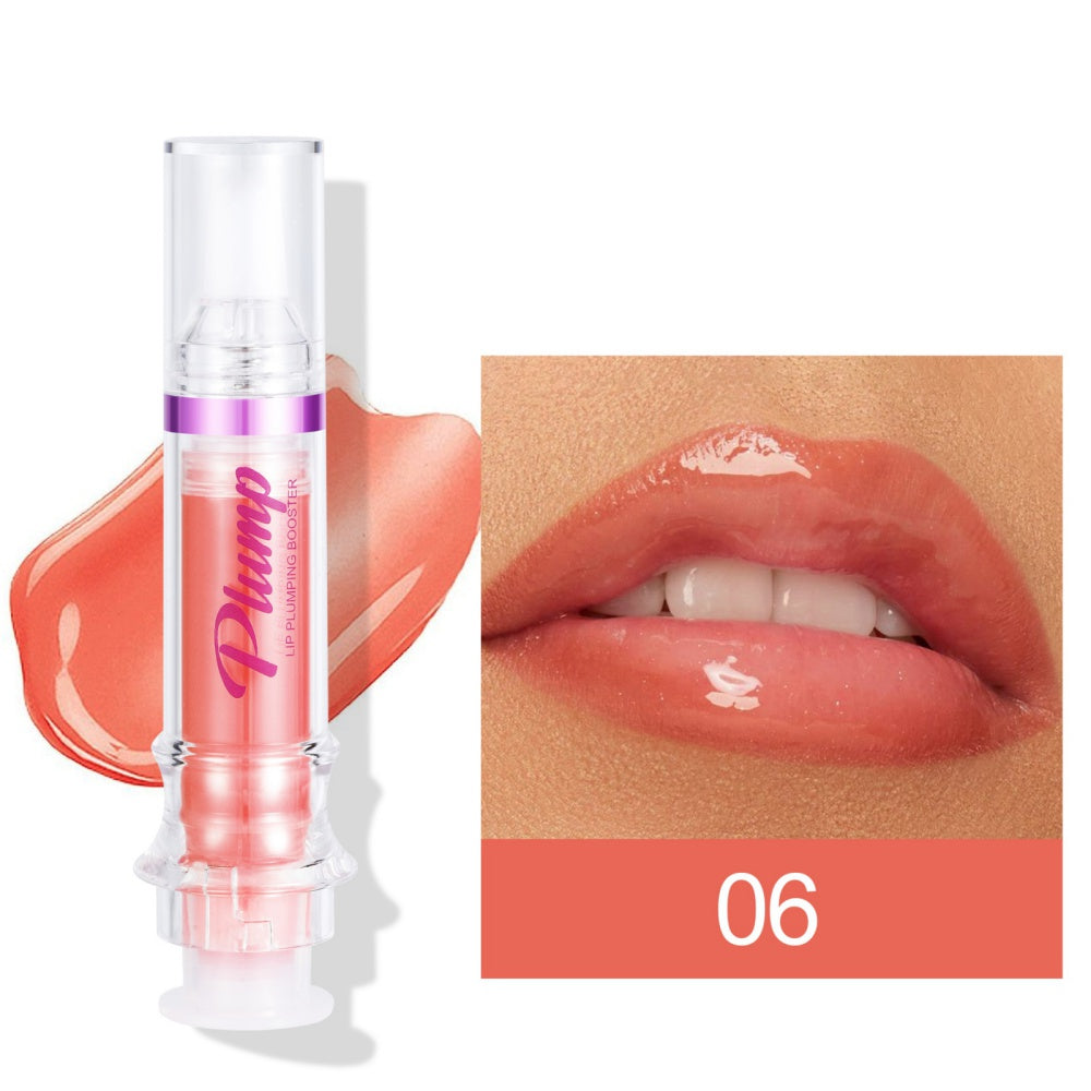 أحمر شفاه سائل لامع | New Tube Lip Rich Lip Color Liquid Lipstick Mirror