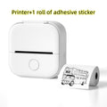 طابعة ملصقات حرارية محمولة بلوتوث للصور والبطاقات والأسئلة | Portable Mini Thermal Label Printer Home Photo Printer Bluetooth Mini Label Printer