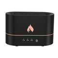 جهاز عطور بتأثير اللهب مع مرطب هادئ | Flame Aromatherapy Humidifier Diffuser Home Decor
