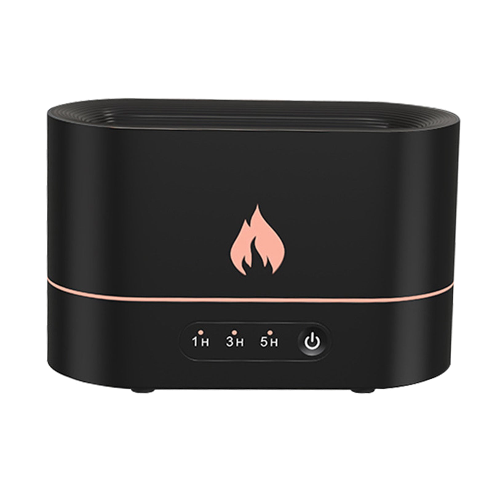 جهاز عطور بتأثير اللهب مع مرطب هادئ | Flame Aromatherapy Humidifier Diffuser Home Decor
