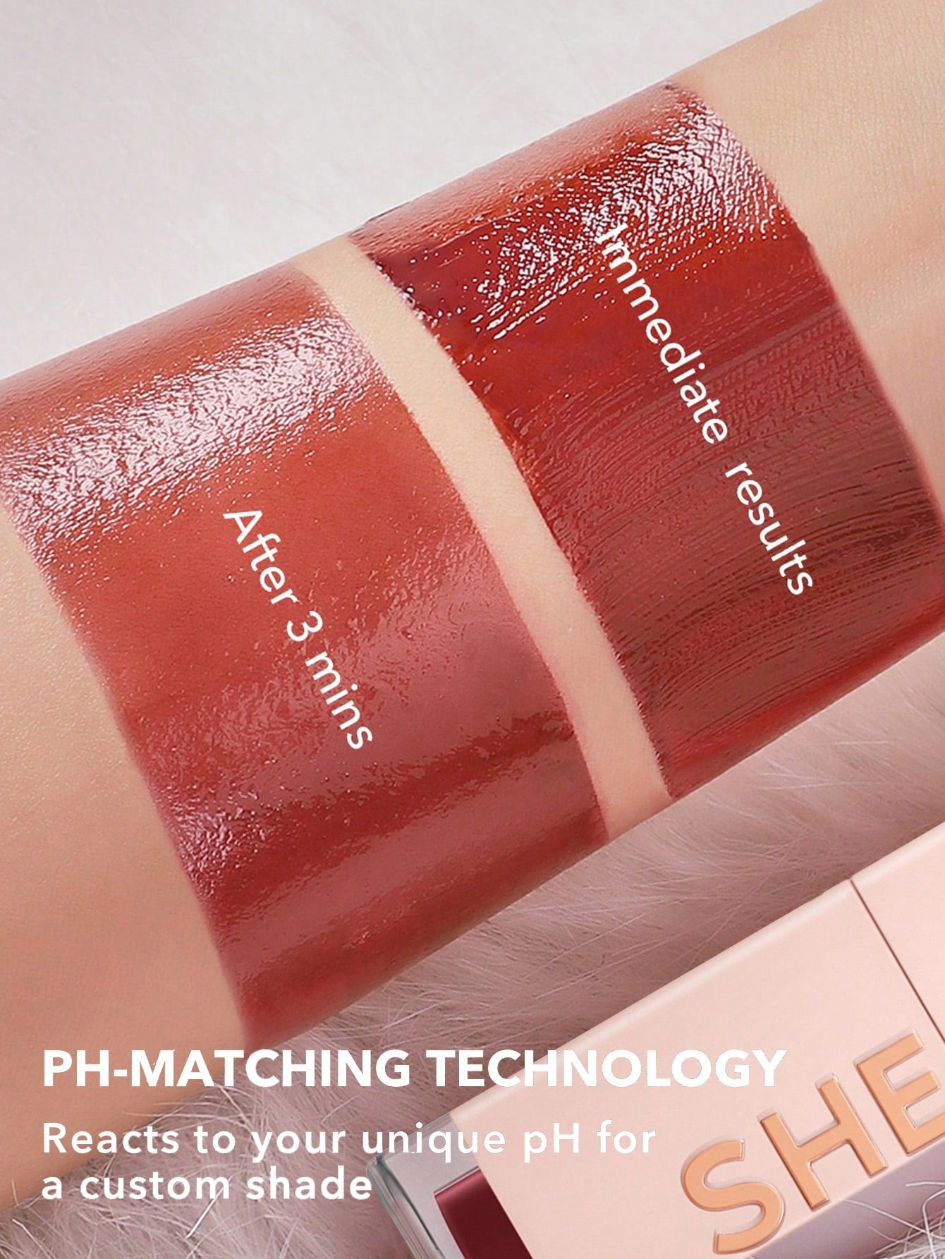 SHEGLAM Take a Hint Lip Tint-Level up Color Changing Long Lasting Lip Gloss High Gloss Finish All Day Non-Sticky Moisturizing Lip Stain for Dry Lips Lip Combo Brand Beauty Makeup Face Paint Cosmetic for Women Girls Perfect for Winter Spring Ideal for Y2K Fancy Fashion Suitable for Birthday Gift Party Ready Best Color