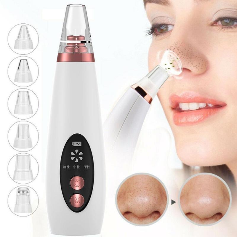 جهاز شفط الرؤوس السوداء وتنظيف المسامات | Blackhead Pore Vacuum Cleaner Nose Cleanser