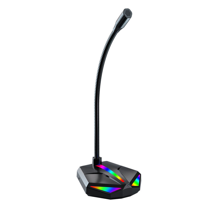 مايكروفون USB للكمبيوتر والألعاب والبث الصوتي | Computer USB Microphone Game Voice Laptop
