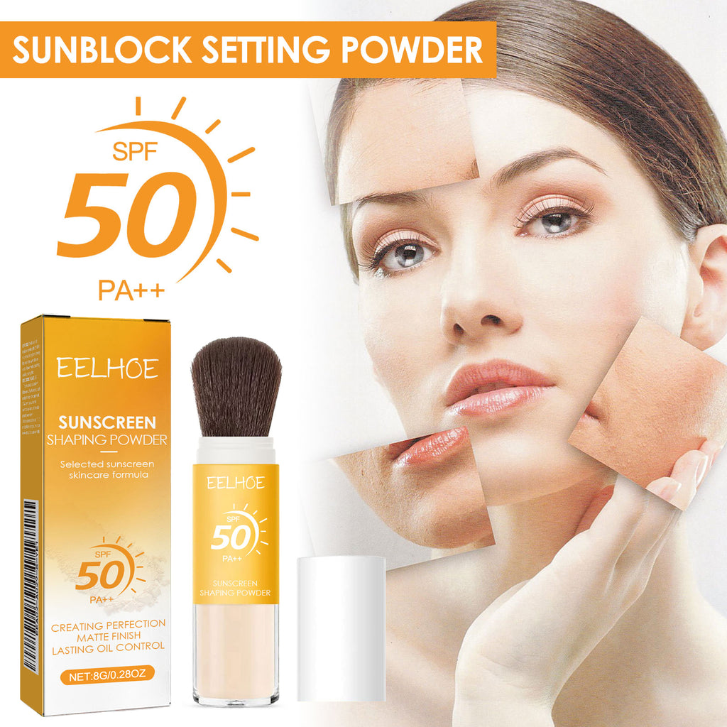 بودرة تثبيت المكياج بحماية شمس | Sunscreen Setting Powder