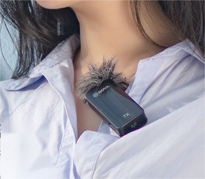 مايكروفون BOYA BY-XM6 لاسلكي احترافي للهاتف والكاميرا | BOYA BY-XM6 Wireless Microphone for Mobile Phone SLR Camera