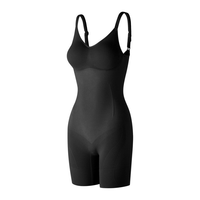 مشد نسائي لنحت البطن ورفع الأرداف بعد الولادة | Belly Contracting And Hip Lifting Postpartum Body Shaping Waist Slimming Seamless Tight Show Clothes