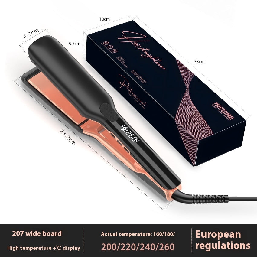 مكواة شعر بالأيونات السالبة 2 في 1 | Hair Straightener Anion Hair Straighter Hair Curler
