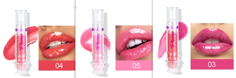 أحمر شفاه سائل لامع | New Tube Lip Rich Lip Color Liquid Lipstick Mirror