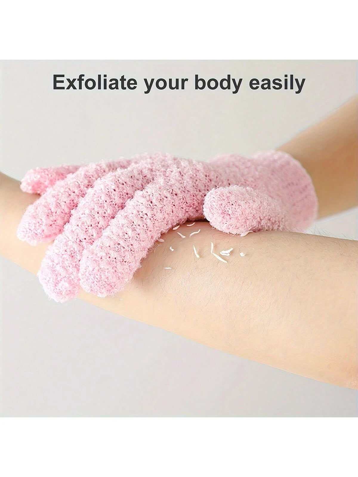 1/2 Pieces Exfoliating Shower Gloves, Shower Gloves Towel Bath Gloves, Reversible Exfoliating Gloves for Spa, Massage and Body Scrub, Body Scrub Bath Accessories Home Bathroom Decor Fall Decor Back to School