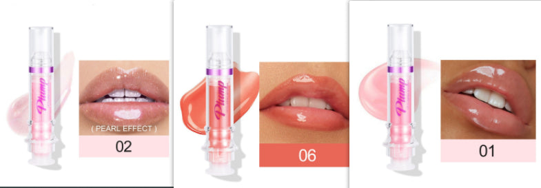 أحمر شفاه سائل لامع | New Tube Lip Rich Lip Color Liquid Lipstick Mirror