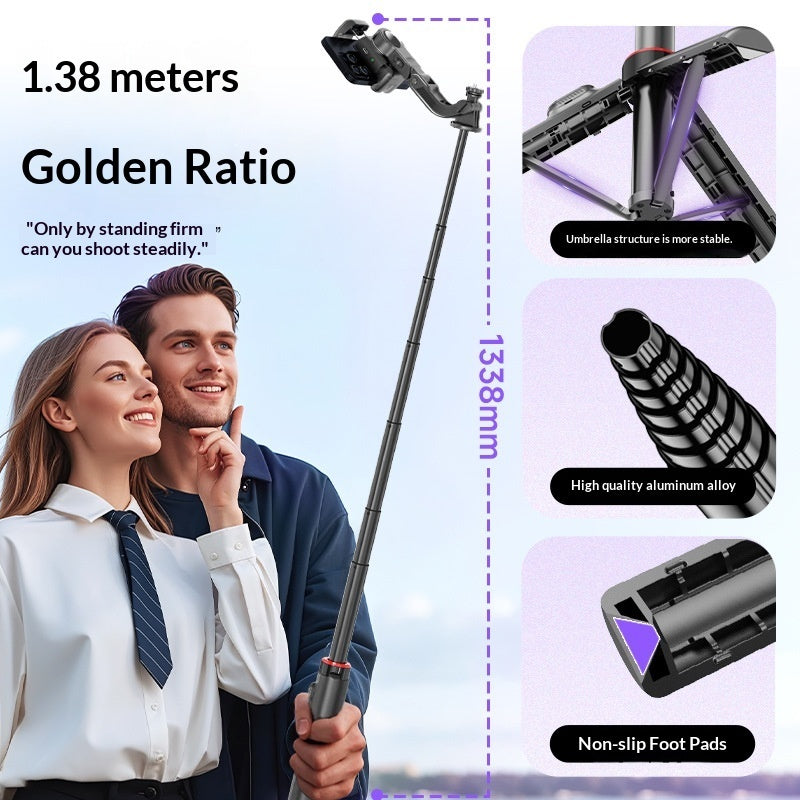 C22 مثبت أحادي المحور للهواتف الذكية مع تتبع ذكي للوجه بتقنية AI | C22 Smartphone Single-Axis Stabilizer With Intelligent AI Face Tracking And Handheld Design