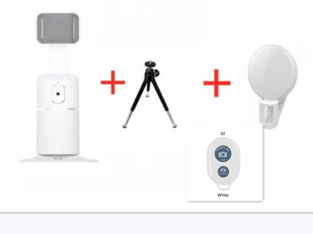 Smart Face Recognition Tracking PTZ Mobile Phone Stand Live Broadcast | حامل هاتف ذكي بتتبع الوجه للبث المباشر