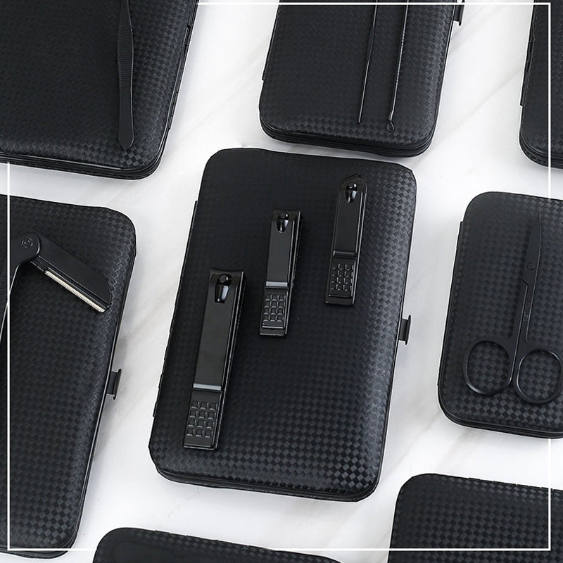 طقم مقص أظافر احترافي متعدد للعناية بالأظافر والقدمين | Professional Scissors Nail Clippers Set Ear Spoon Pedicure Knife Nail Groove Trimmers