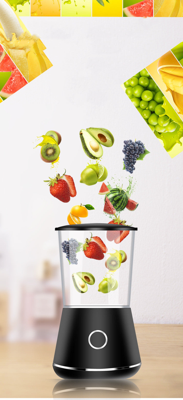 ماكينة ماسك الفواكه والخضروات DIY | DIY Fruit And Vegetable Facial Mask Machine Beauty Instrument