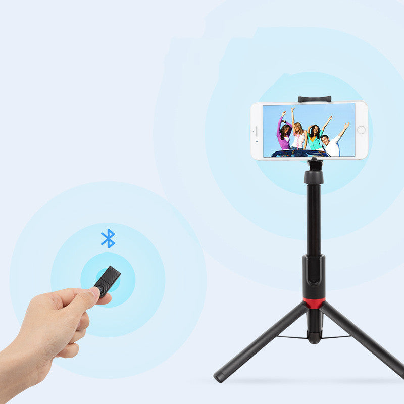 Selfie Stick Mobile Phone Bluetooth Universal Tripod | عصا سيلفي بلوتوث حامل ثلاثي عالمي للهواتف المحمولة