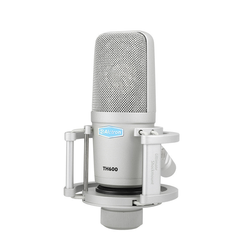 مايكروفون كوندنسر TH600 بحجرة كبيرة XLR للتسجيل الاحترافي | TH600 Large Diaphragm Condenser Microphone XLR Professional Recording
