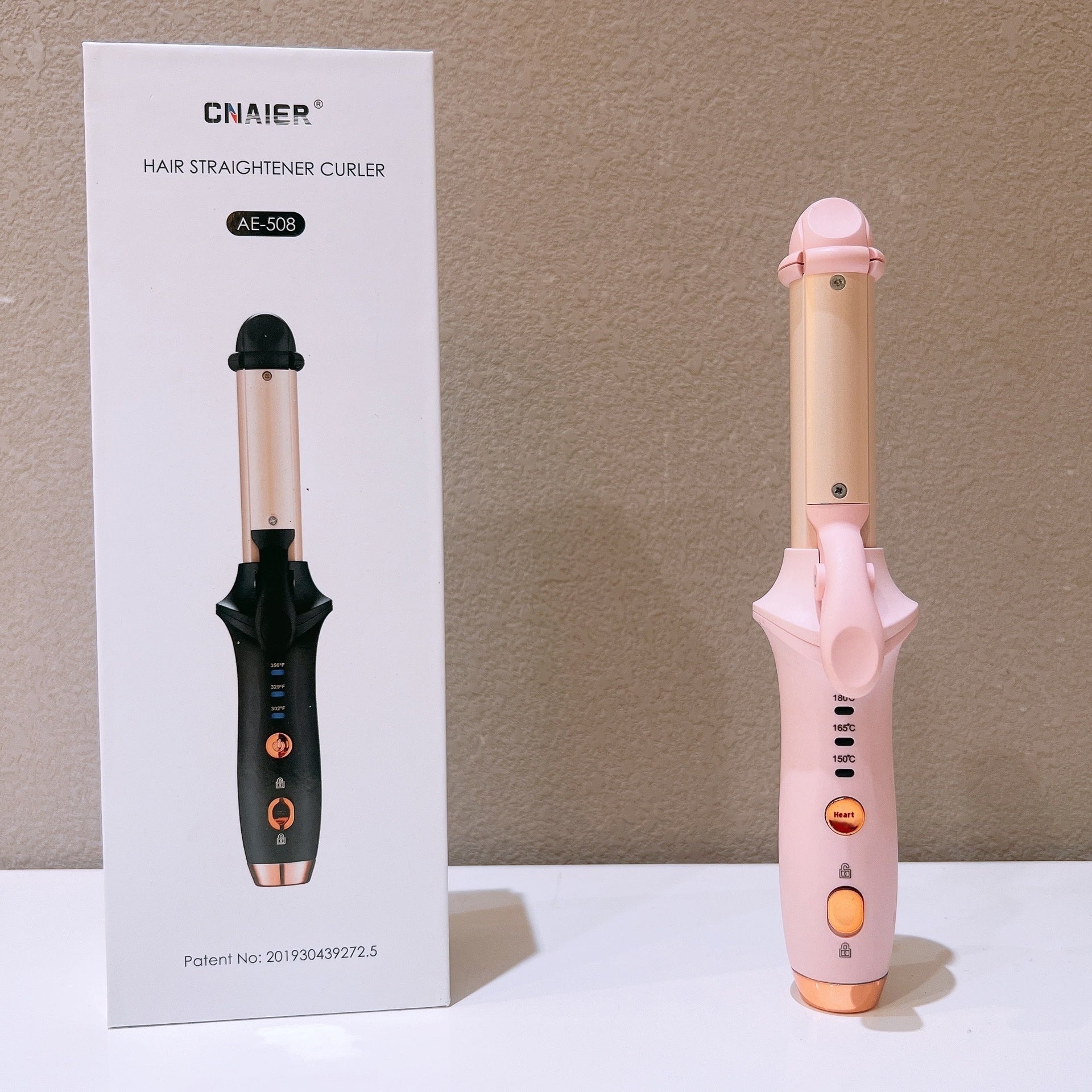 مكواة شعر 2 في 1 للفرد والتمويج | Two-in-one Hair Curler Hair Curler And Straightener Dual-use Bangs Hair Curler