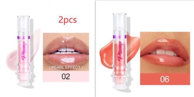 أحمر شفاه سائل لامع | New Tube Lip Rich Lip Color Liquid Lipstick Mirror