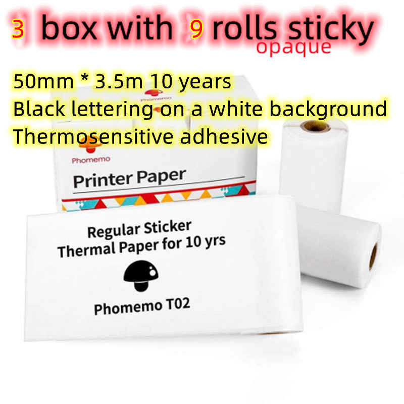 طابعة ملصقات حرارية محمولة بلوتوث للصور والبطاقات والأسئلة | Portable Mini Thermal Label Printer Home Photo Printer Bluetooth Mini Label Printer