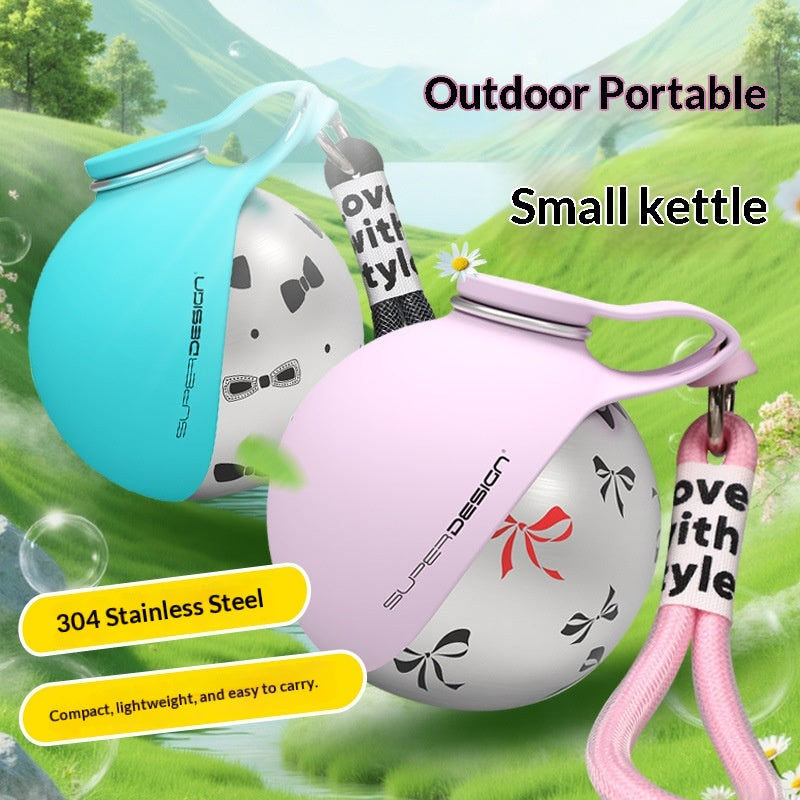 كوب ماء محمول للحيوانات الأليفة من الستيل | Creative Portable Outdoor Pet Stainless Steel Water Cup