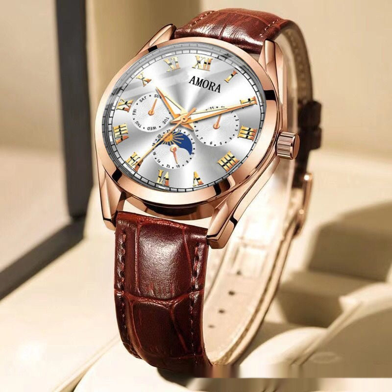 ساعة كوارتز مضيئة مقاومة للماء غير ميكانيكية | Luminous Quartz Nonmechanical Watch With Water Resistance