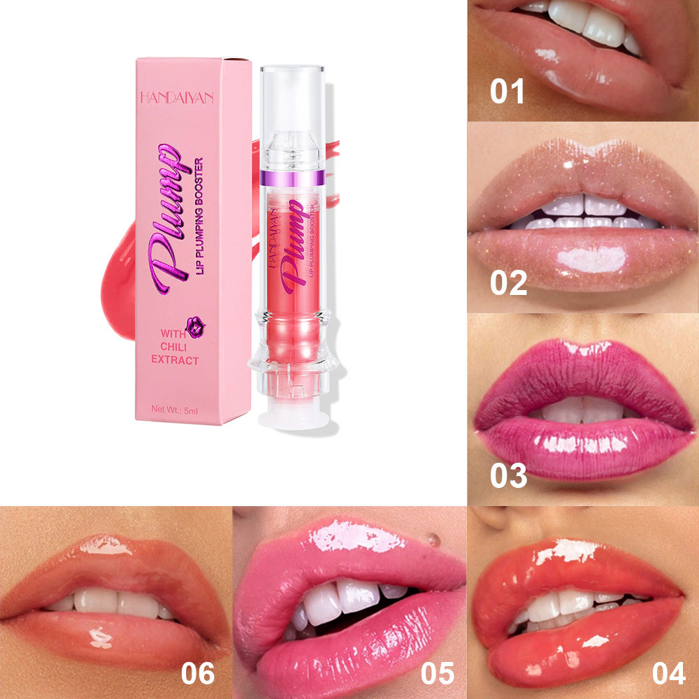 أحمر شفاه سائل لامع | New Tube Lip Rich Lip Color Liquid Lipstick Mirror
