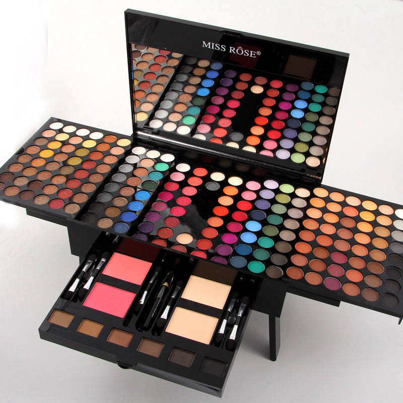 باليت مكياج 180 لون على شكل بيانو | 180 Colors Eyes Shadow Blush Set Personalized Piano-shaped Makeup Palette Box