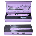 مكواة شعر بخار ميني للفرد والتمويج | Mini Steam Splint Spray Steam Hair Straightener For Curling Or Straightening