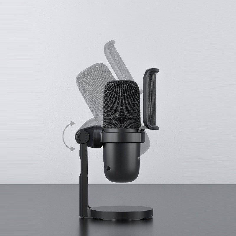 مايكروفون USB سلكي للكمبيوتر والألعاب والبث المباشر | USB Wired Microphone for PC Gaming & Live Streaming